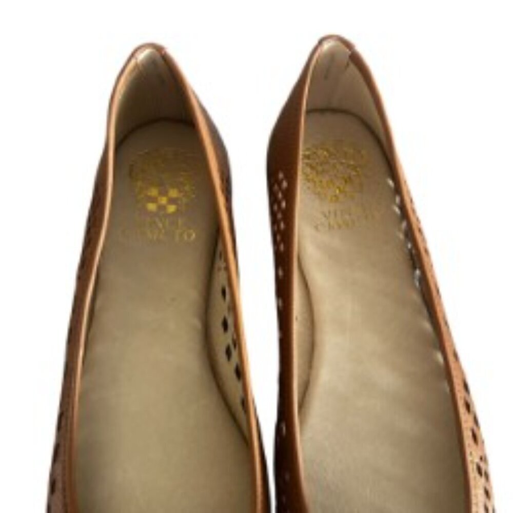 Vince Camuto Celindan Brown Ballet Flats 7.5 - Picture 8 of 8